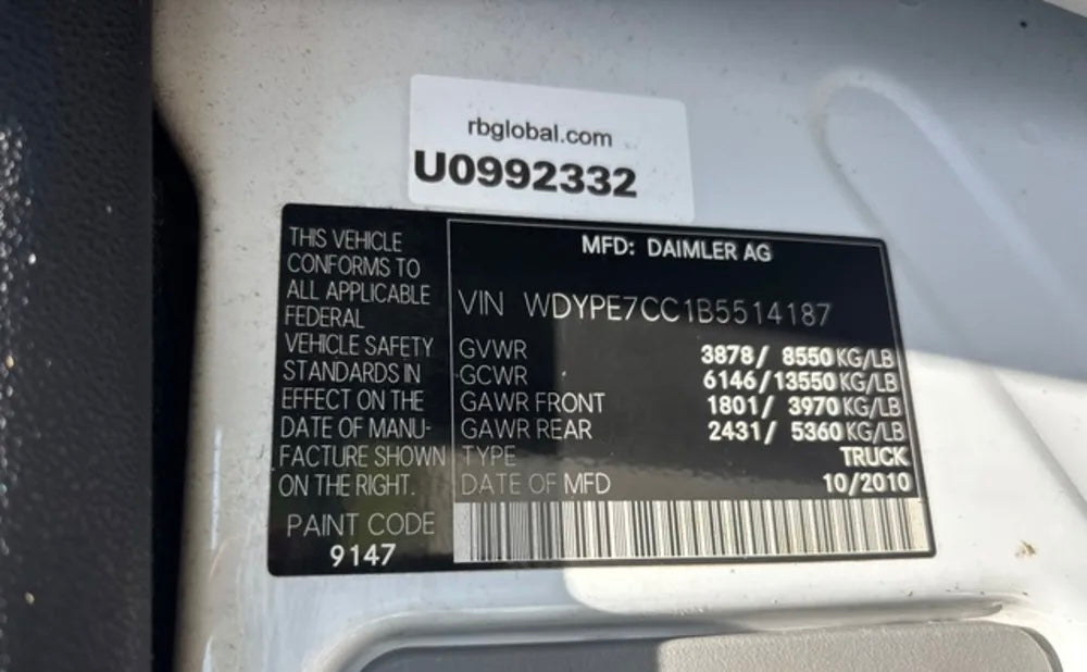 2011 Freightliner Sprinter 2500 Cargo Van
180119 miles
Ships nationwide
#A2856354