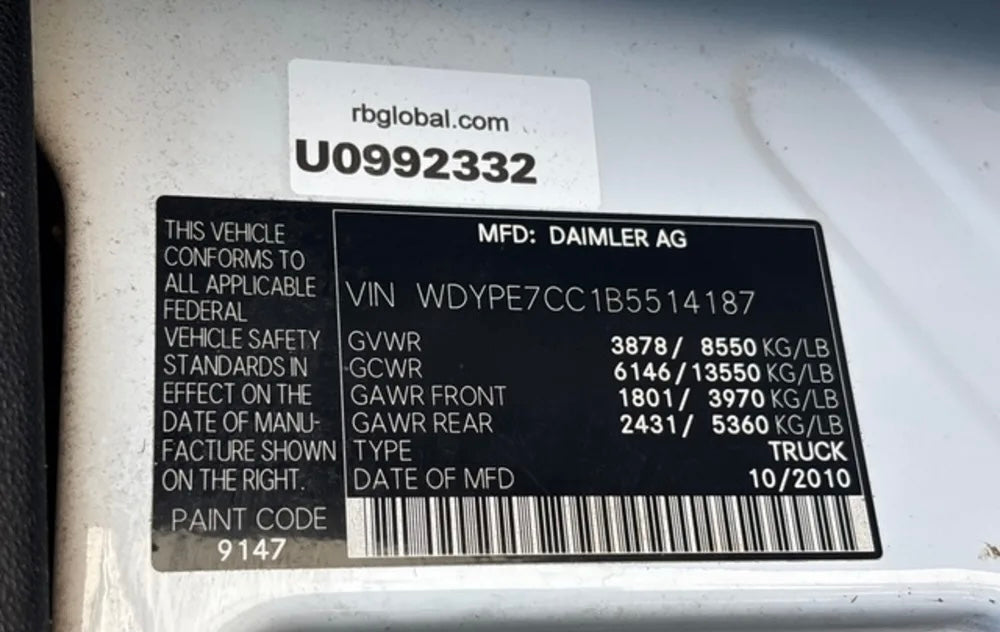 2011 Freightliner Sprinter 2500 Cargo Van
180119 miles
Ships nationwide
#A2856354
